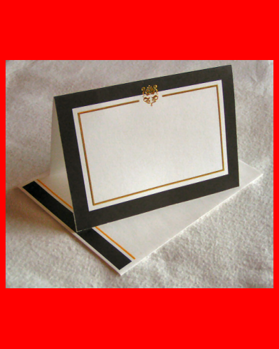 Elegant Laser Note Cards & Envelopes Business Thank You - Click Image to Close