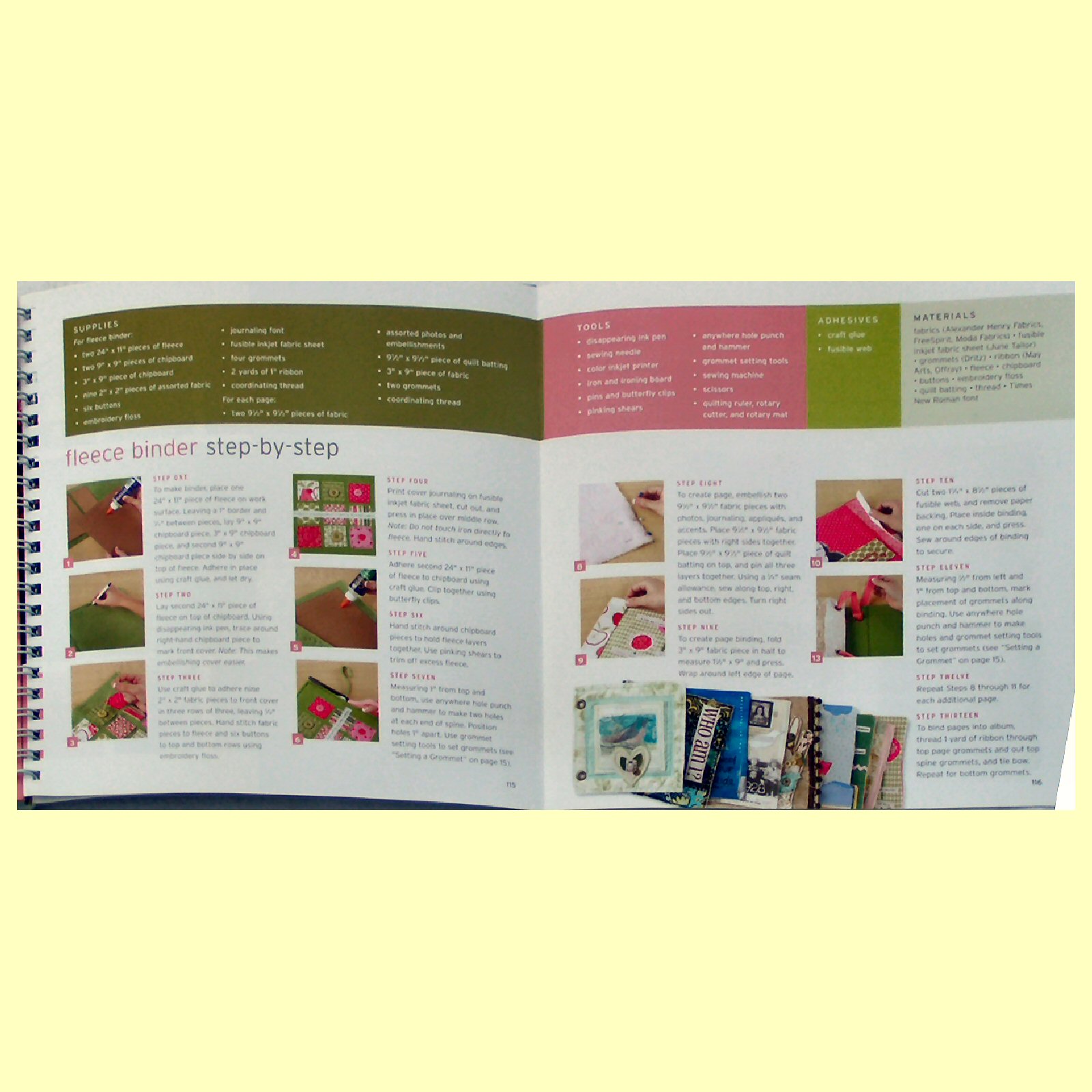 Fabric Scrapbooking (Simple Scrapbooks) Book