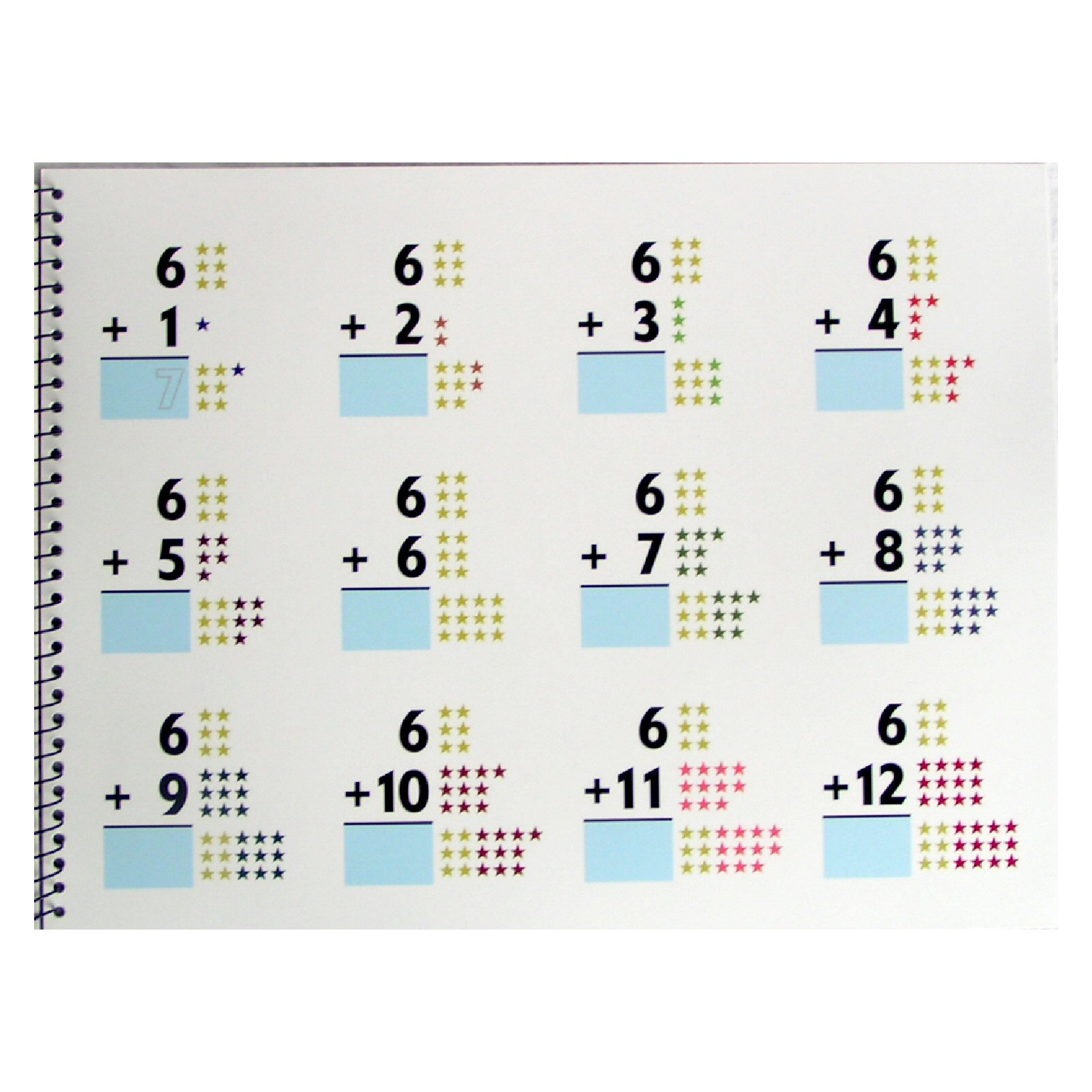 Practice Books - Counting and Addition Dry Erase Reusable - Click Image to Close