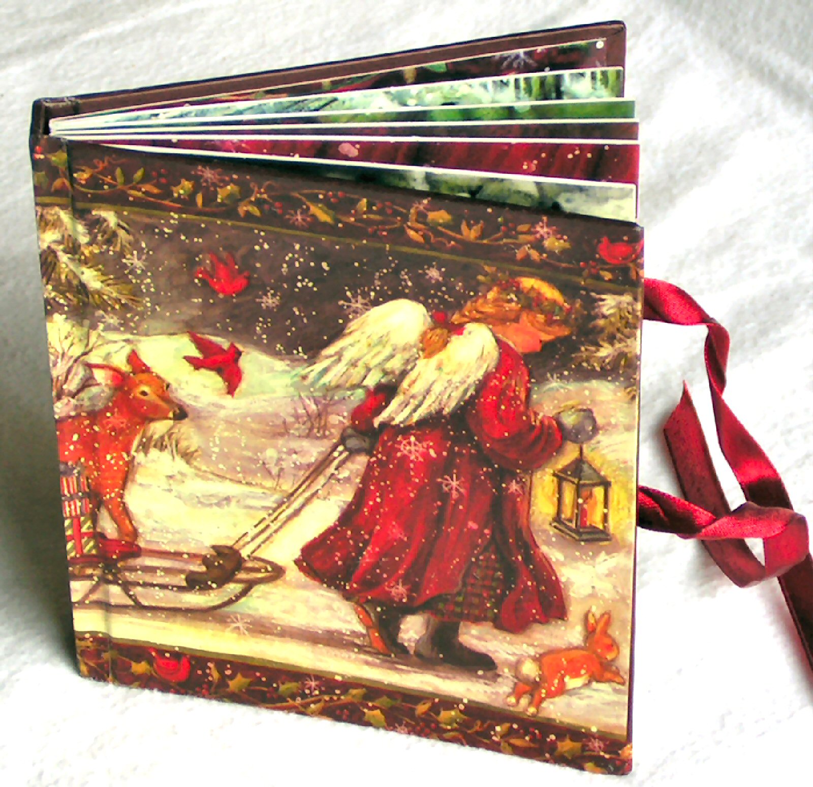 Christmas Angel Photo Album Book - Click Image to Close