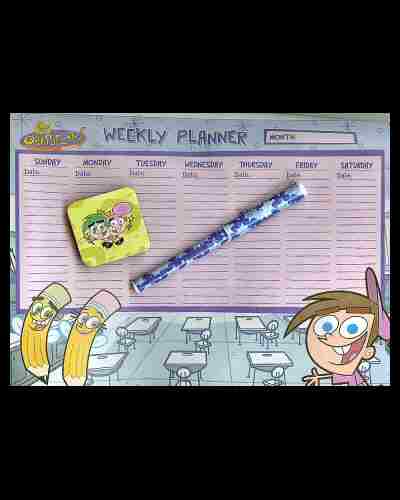 Nickelodeon FAIRLY ODD PARENTS Weekly Planner - Click Image to Close