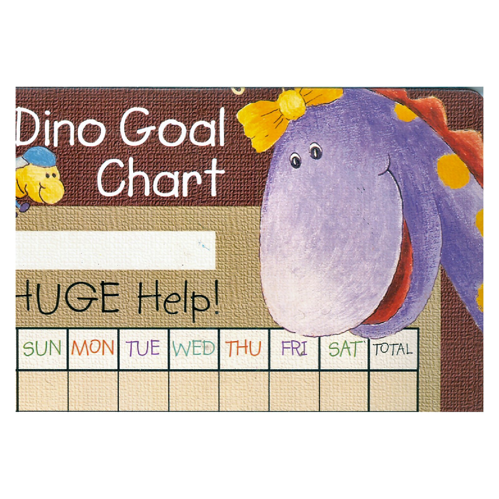 Dino Pals Goal and Chore Chart - Click Image to Close