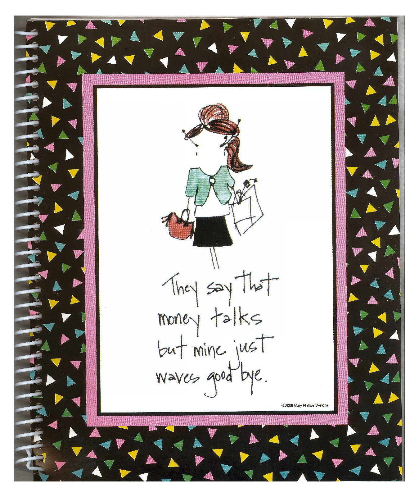 Bill Paying Organizer Budget Book with Pockets - GIRL TUDE - Click Image to Close