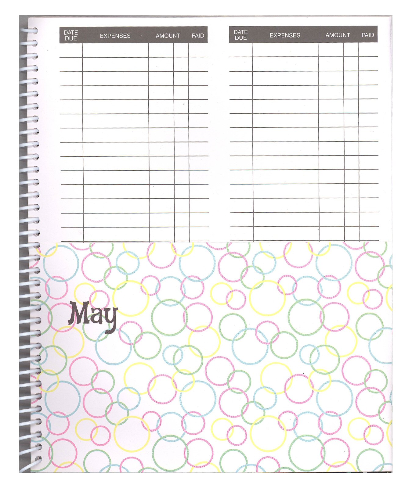 Bill Paying Organizer Budget Book with Pockets - GIRL TUDE - Click Image to Close