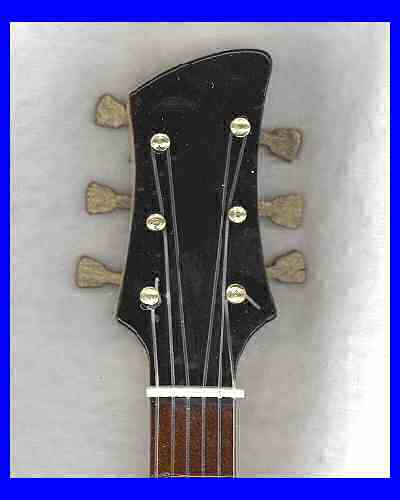 Mini-Replica RICKENBACKER Decorative Guitar 1/4 Scale C - Click Image to Close