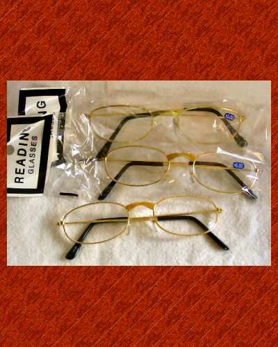 Reading Glasses 3.0X, Set of 3 - Click Image to Close