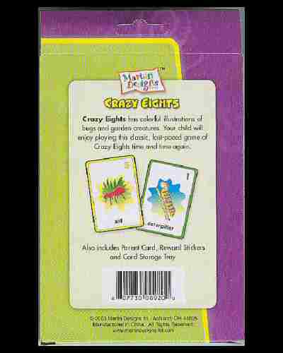 Game Cards - CRAZY EIGHTS