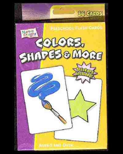 Flash Cards - Colors, Shapes, and More - Click Image to Close