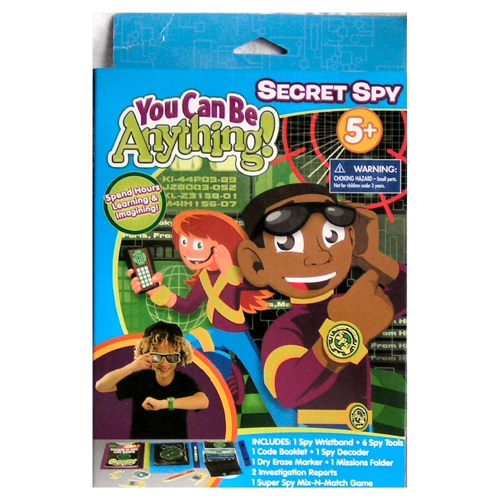 You Can Be Anything SECRET SPY Activity Book - Click Image to Close