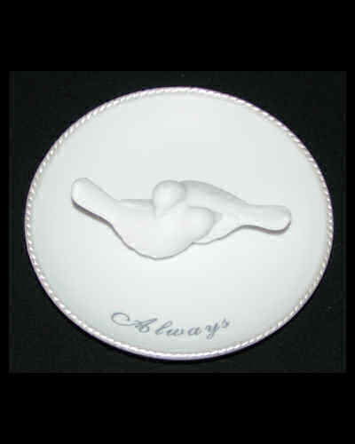 RUSS 'Always' Porcelain Ring Holder - Click Image to Close