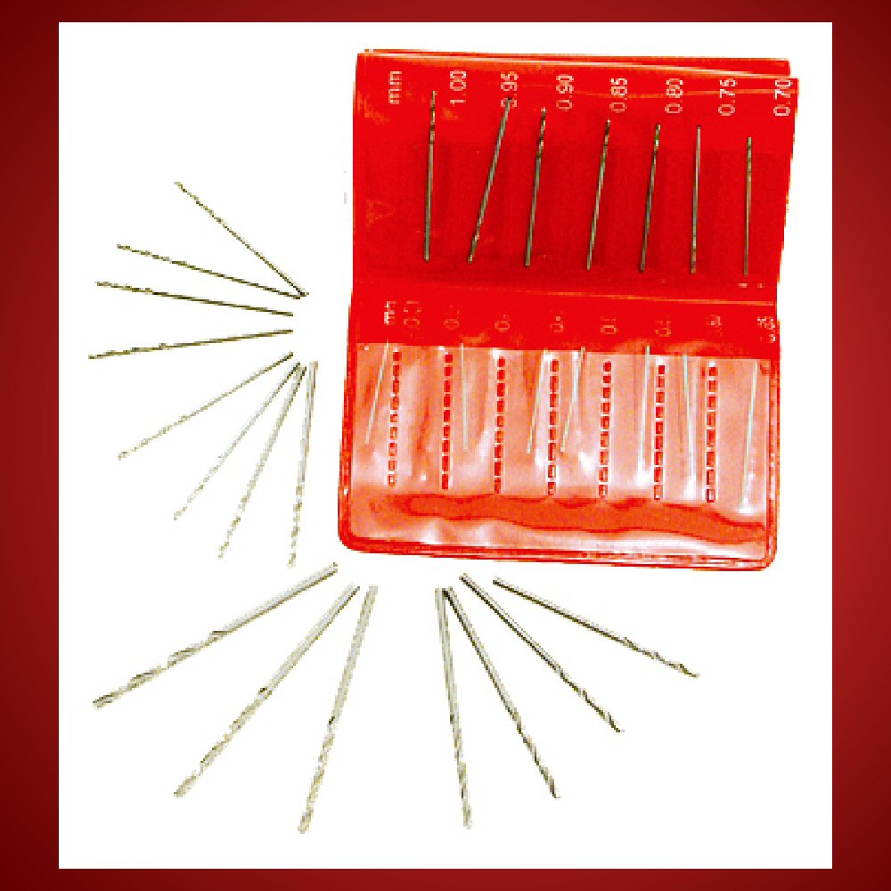 Miniature High-Speed Steel Drill Bits - 0.30-1.00 mm