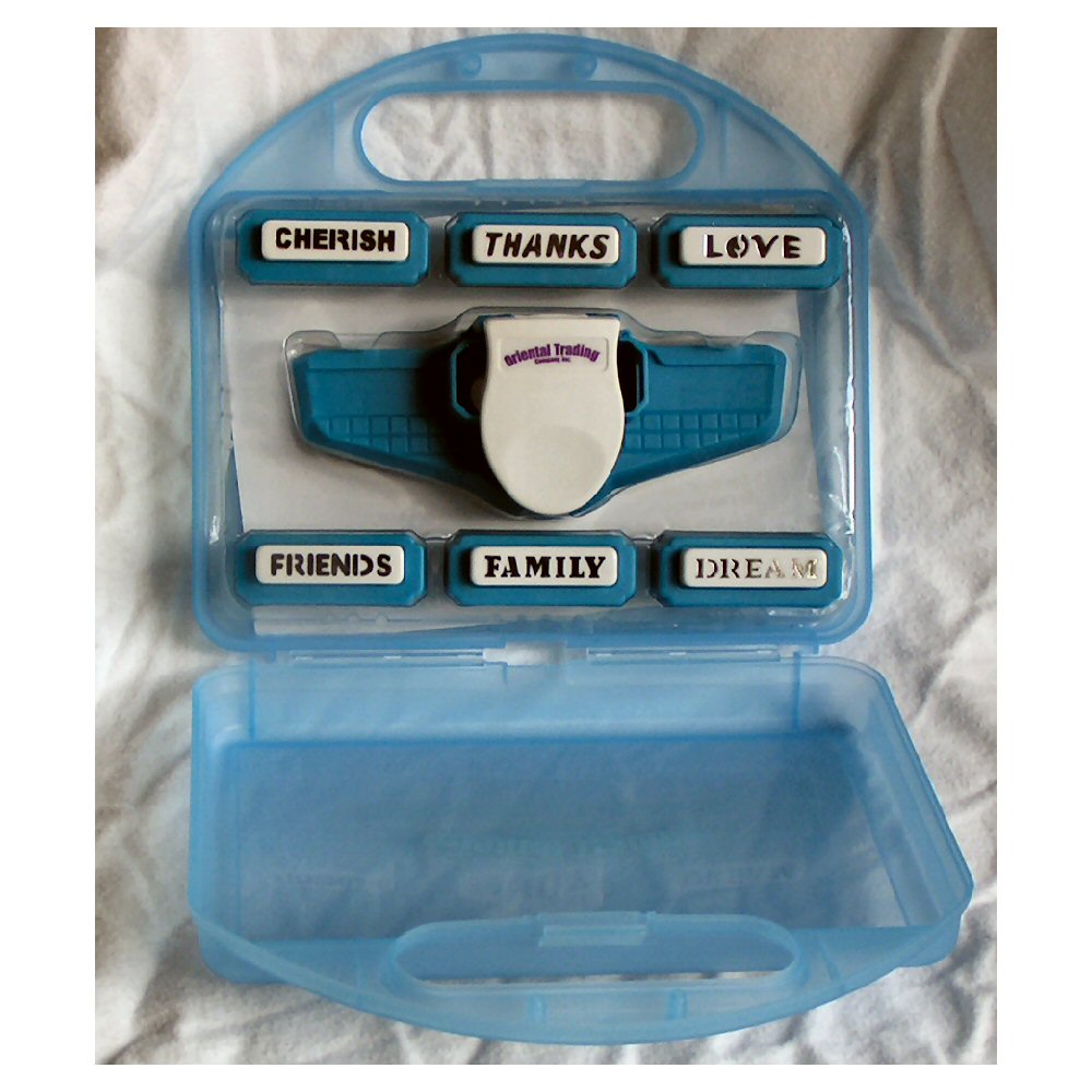 WORD BORDER Craft Paper PUNCH Set