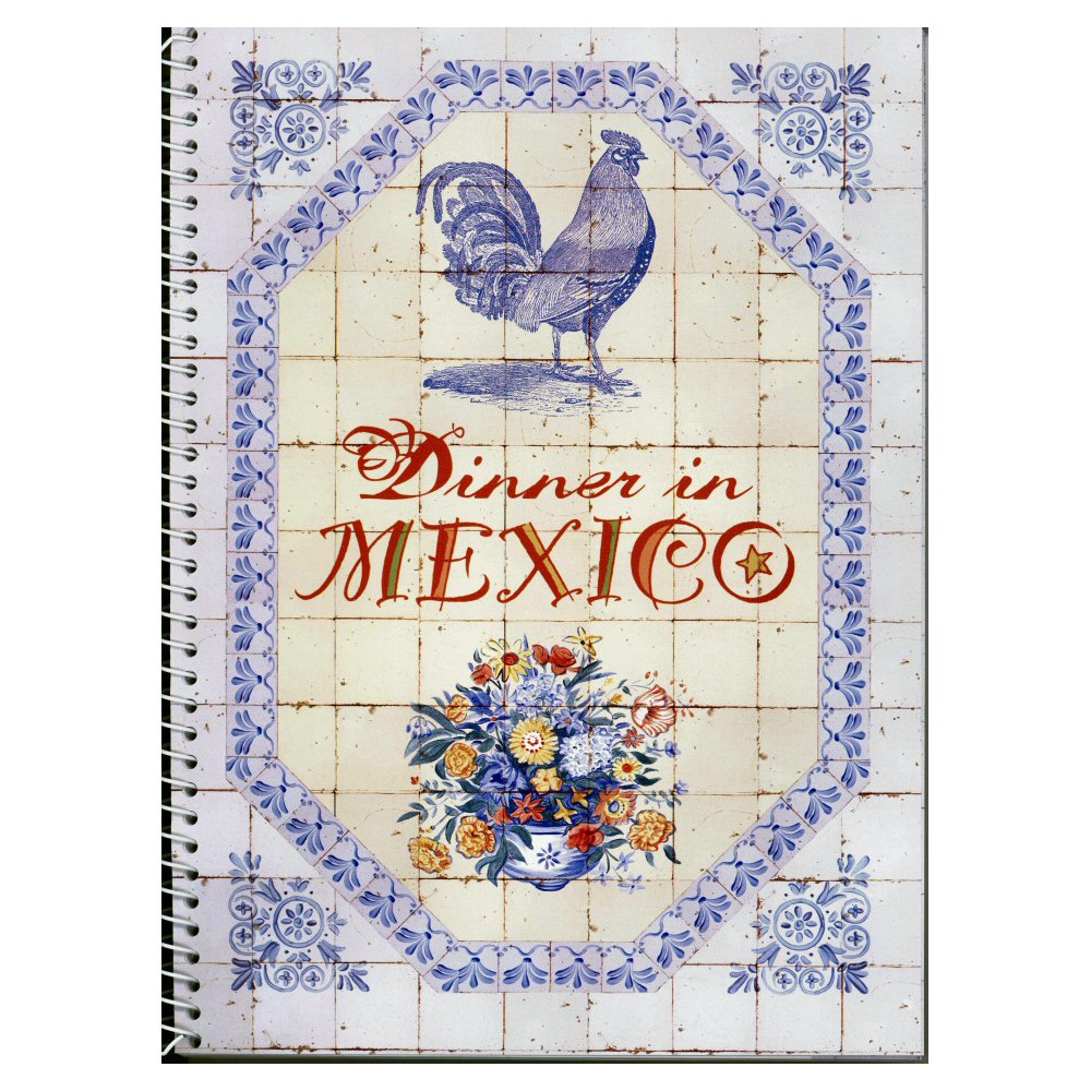 Dinner in Mexico FAVORITE MEXICAN RECIPE Cookbook Book
