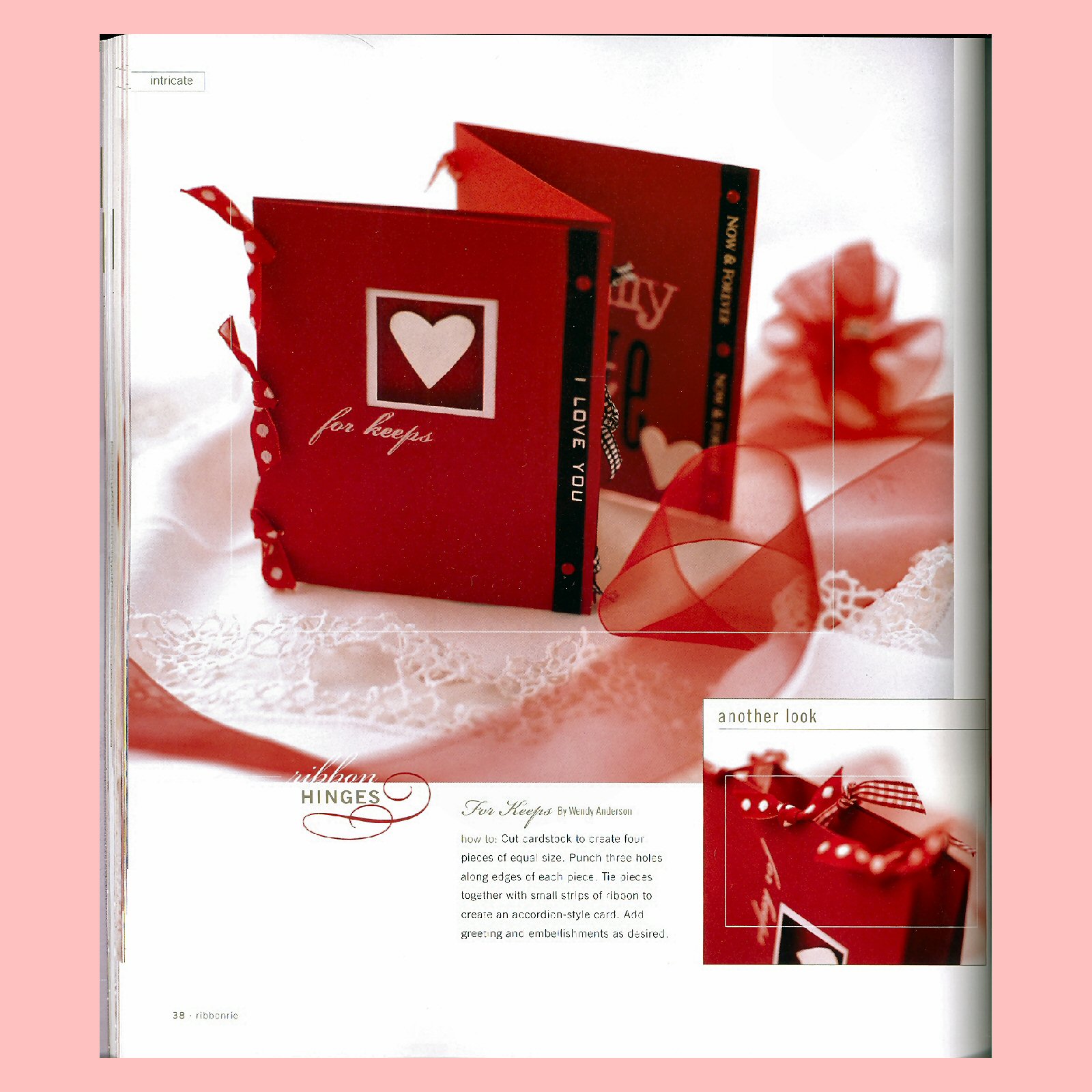 Making Memories Book - RIBBONERIE