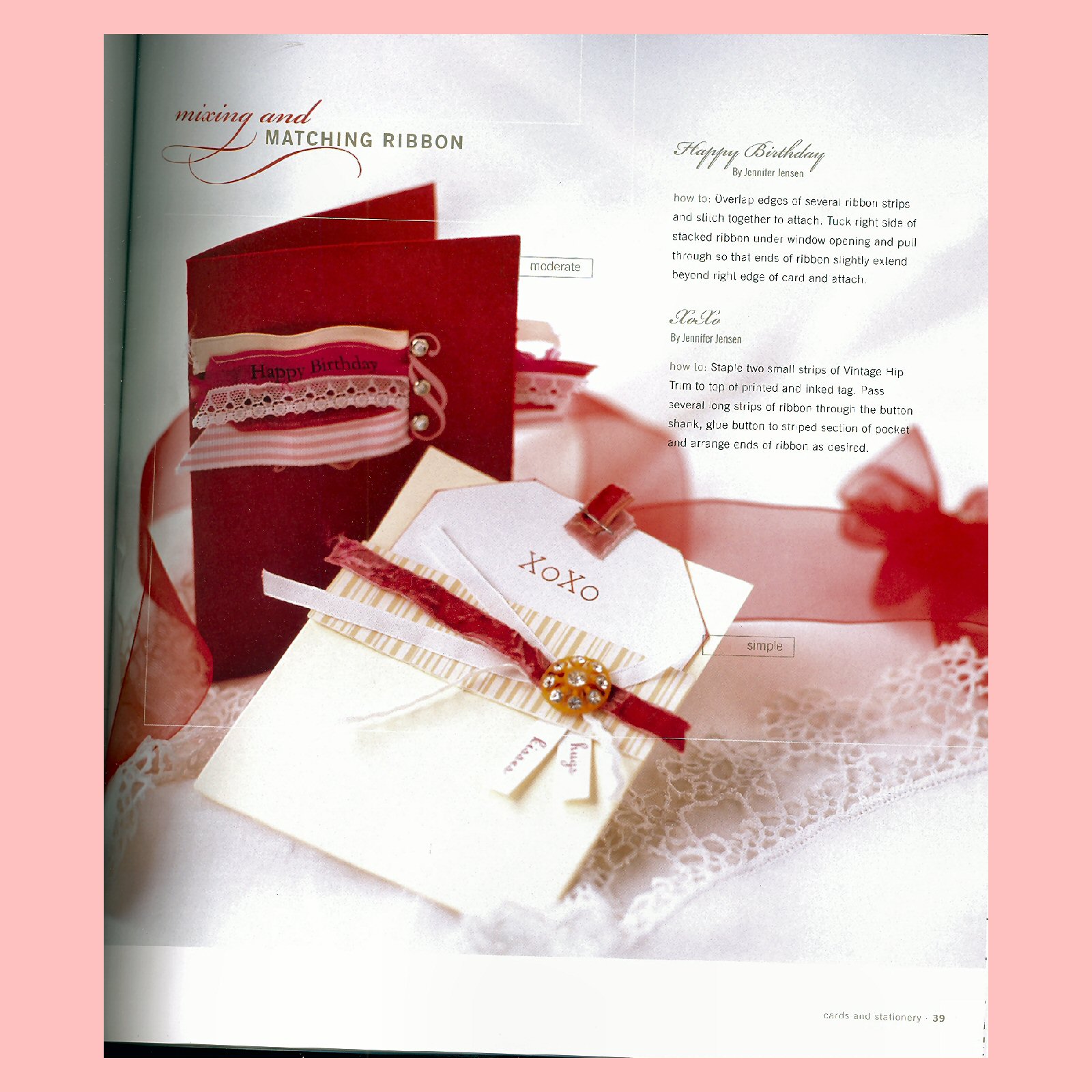 Making Memories Book - RIBBONERIE