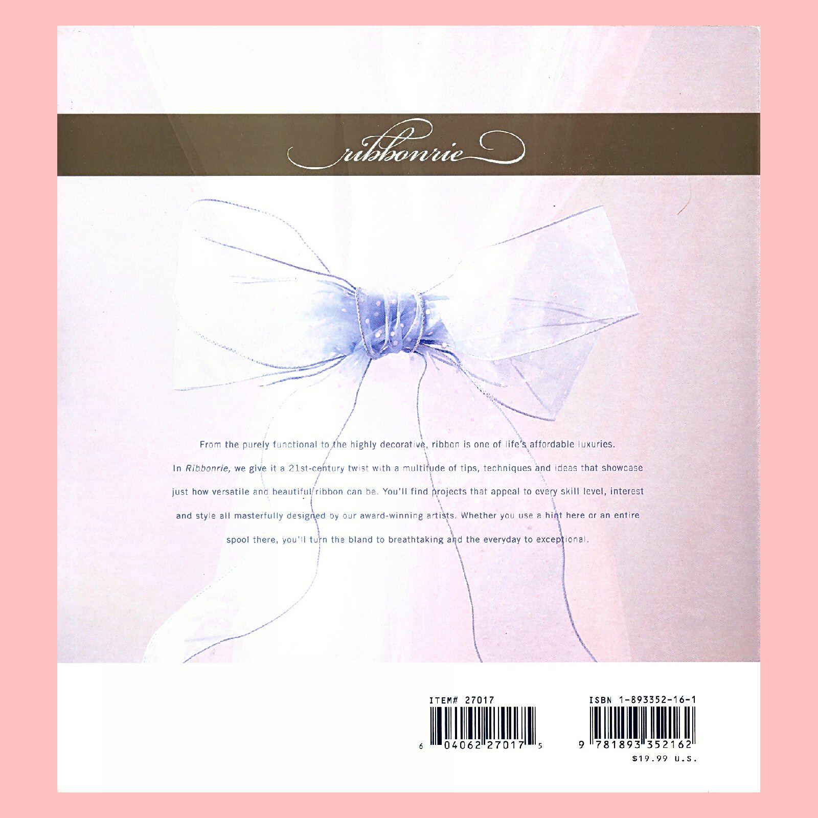 Making Memories Book - RIBBONERIE