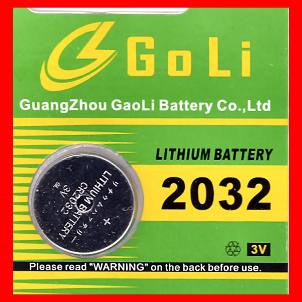 2032 Pkg of 5 3v Li Lithium Battery