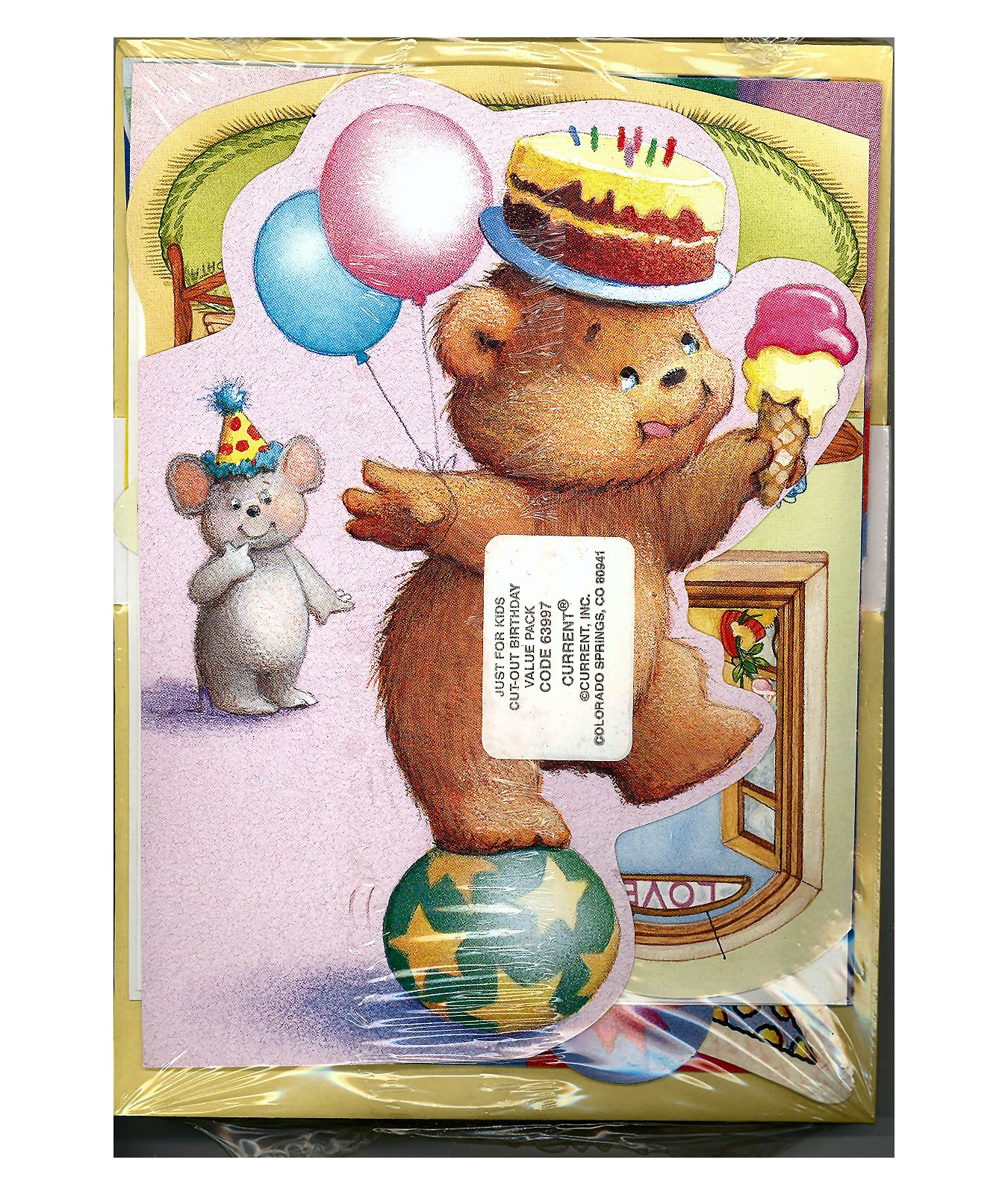Pack of 16 Juvenile Birthday Cards