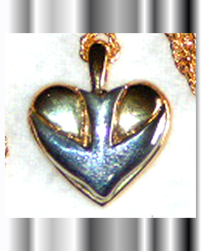 Dove Pendant Necklace Spirit-filled Golden and Silver