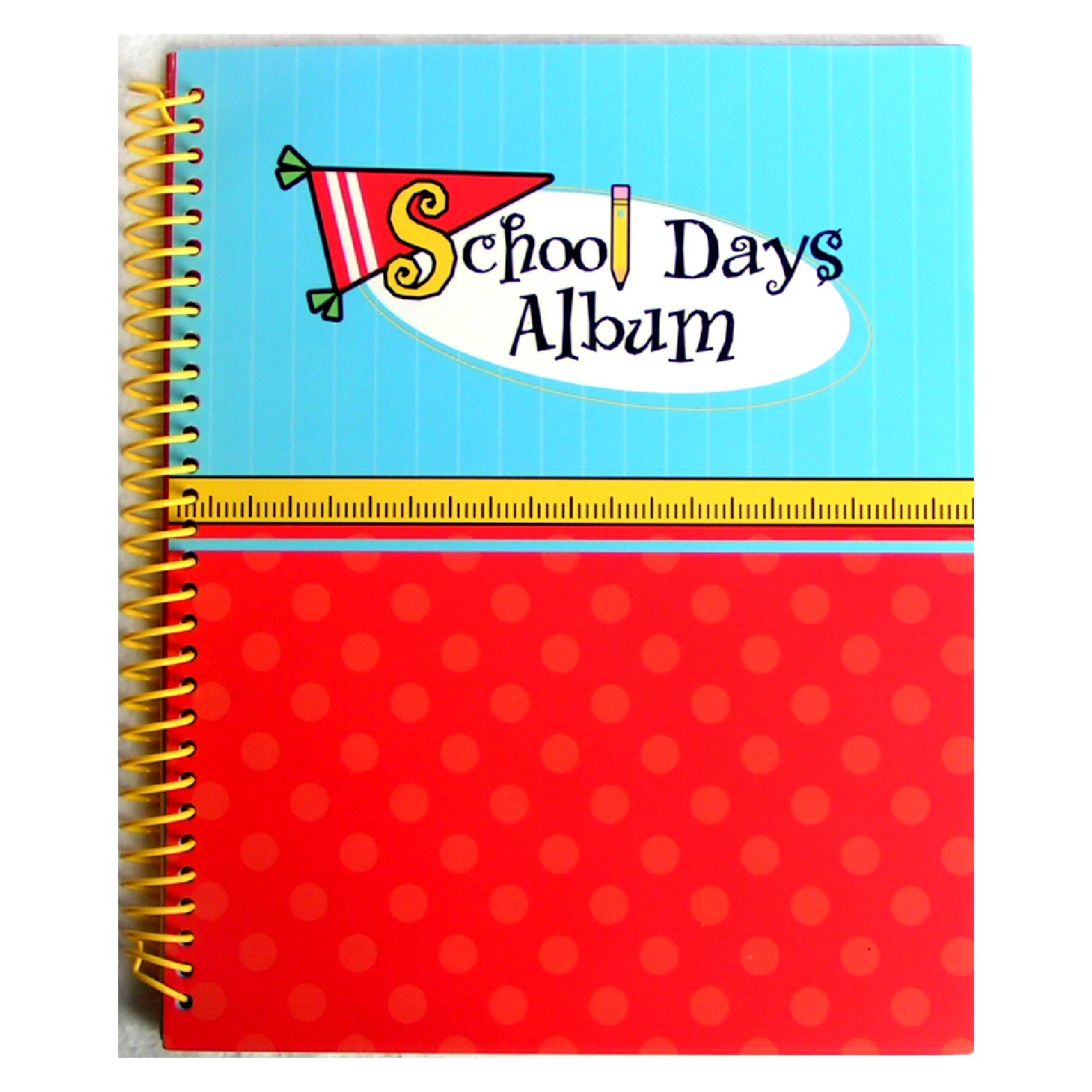 School Memories Memory Keeper Keepsake Album RULER