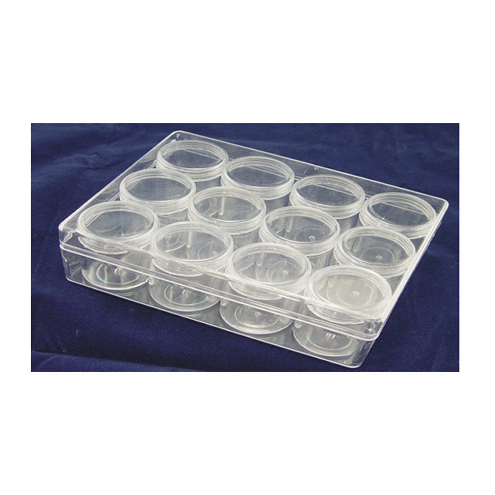 12-in-1 Plastic Storage Container Bead Part Organizer