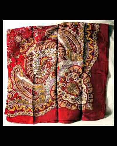 Retro Paisley Fashion Scarf