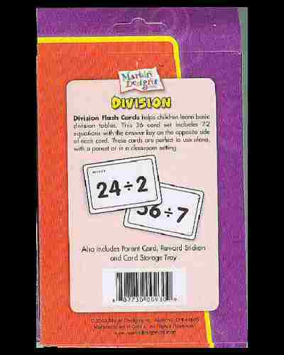 Flash Cards - DIVISION